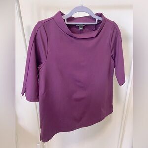Ann Taylor Top, purple, XS New